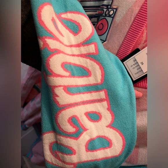 NWT Boxlunch Barbie Dreamhouse Cardigan Size 2x - Picture 3 of 5
